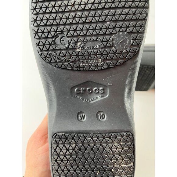 Crocs Women's Neria Pro Slip Resistant Work Clog Size 10 Triple Comfort 204045 - Picture 11 of 11